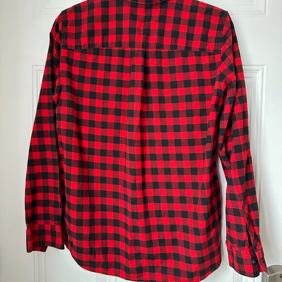LL Bean Signature Lightweight Flannel Shirt - Picture 4 of 4